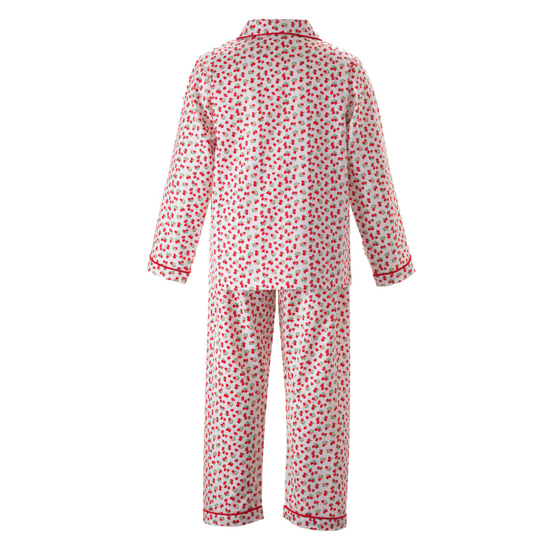 Mini Strawberry Print LS Pyjamas