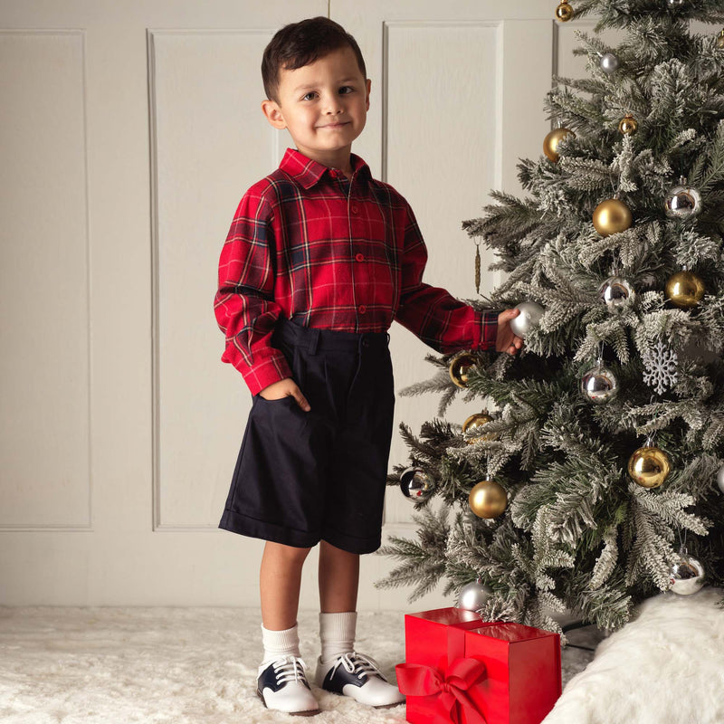 Red Flannel Tartan Shirt