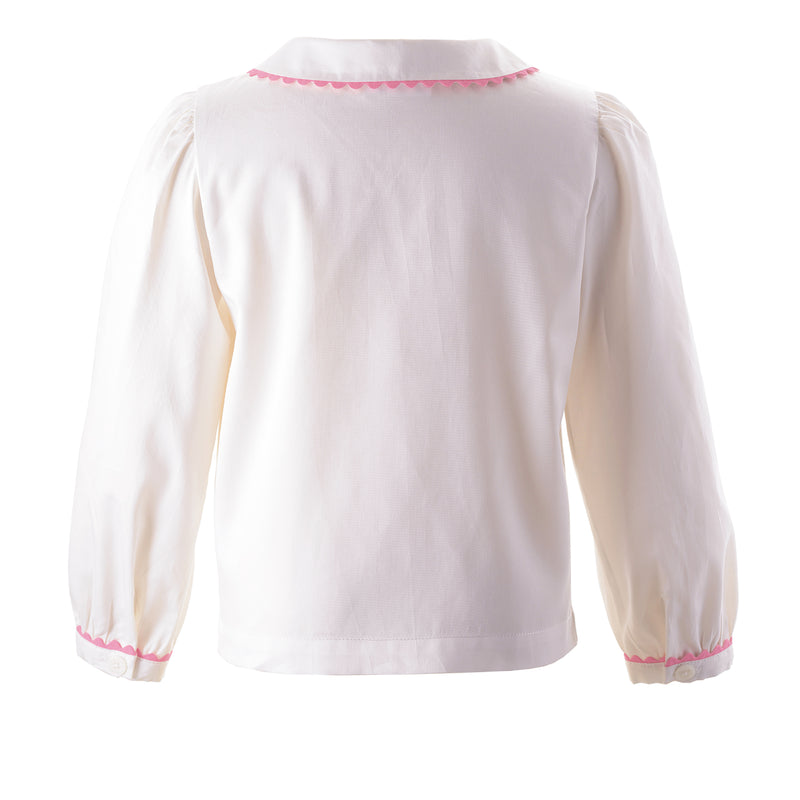 Pink Ric Rac Blouse