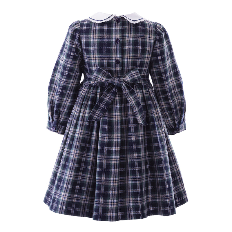 Snowman Smocked Dress