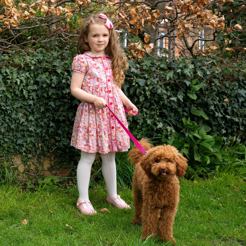 Ditsy Garden Button-Front Dress