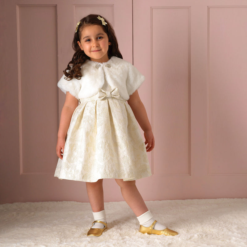 Faux fur hotsell bolero baby girl