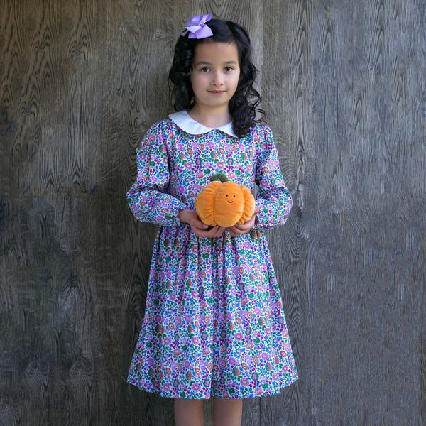 Ditsy Floral Collared Dress