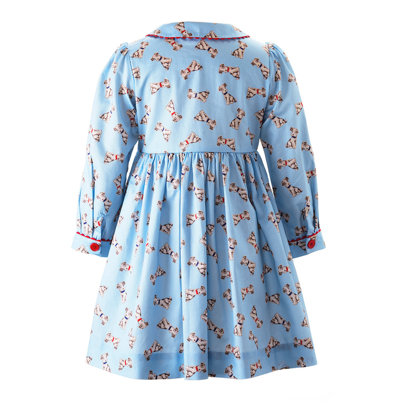 Puppy Button-Front Dress