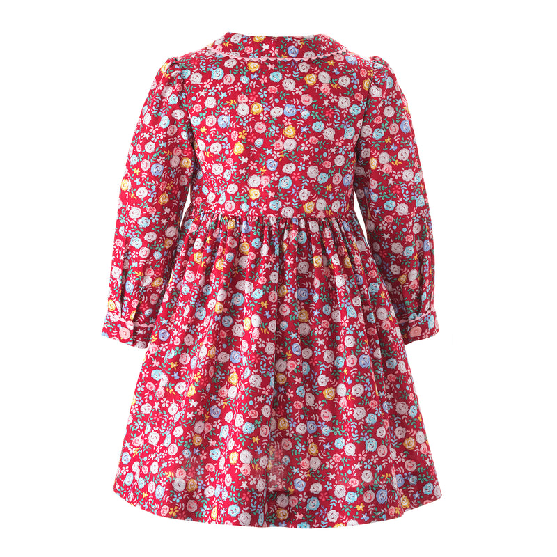 Rose Garden Button-Front Dress