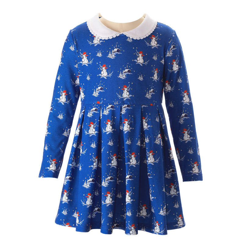 Snowman Jersey Dress