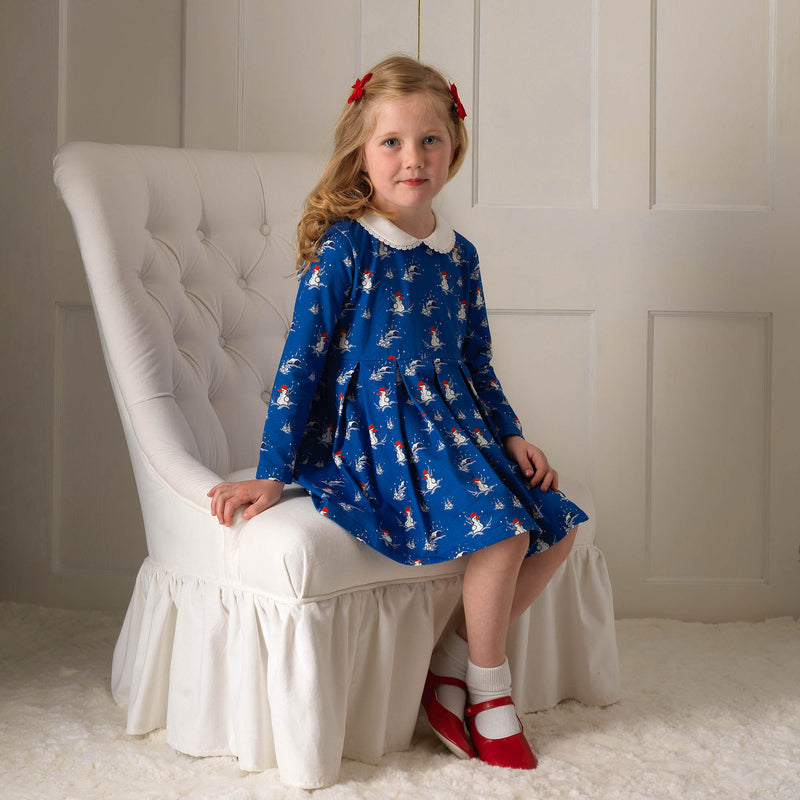 Snowman Jersey Dress