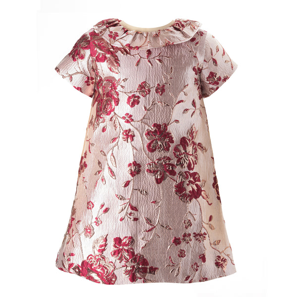 Garland Damask Shift Dress