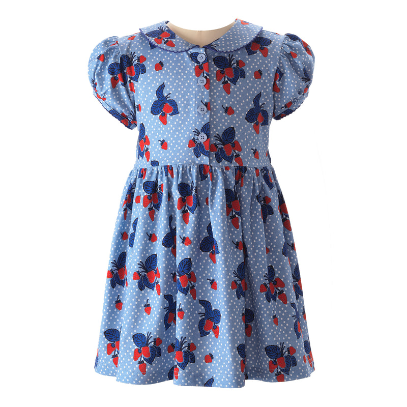 Strawberry Jersey Dress