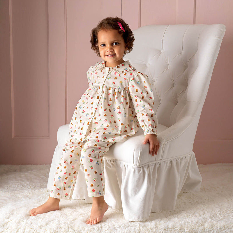Floral Bear Pyjamas
