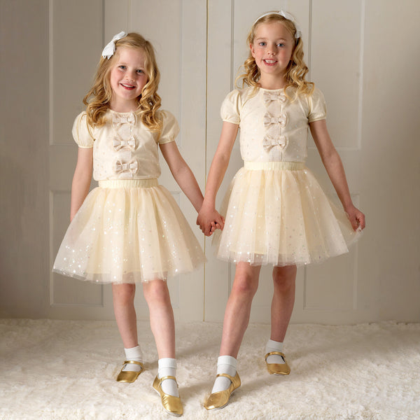 Tulle Sparkle Top
