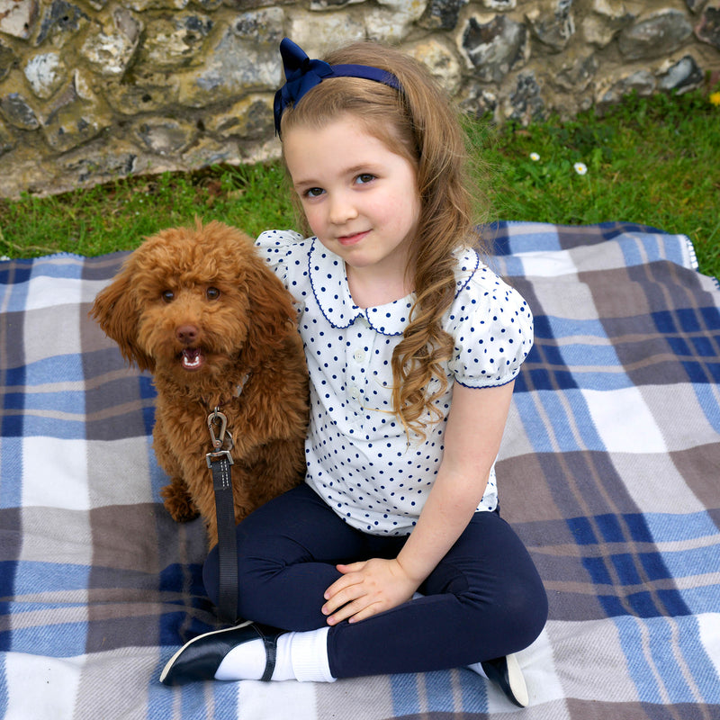 Polka Dot Polo Shirt