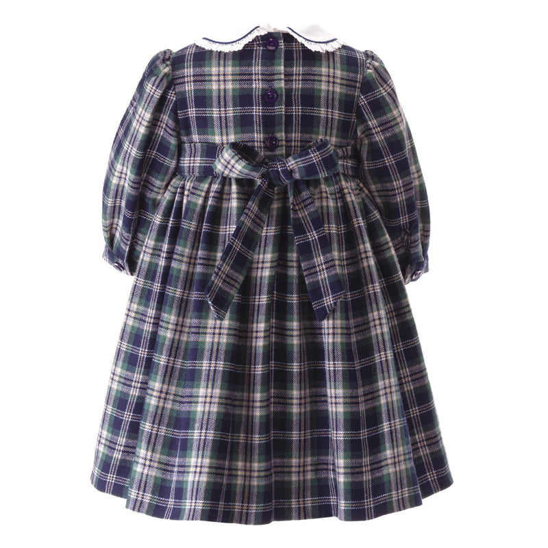 Snowman Smocked Dress & Bloomers