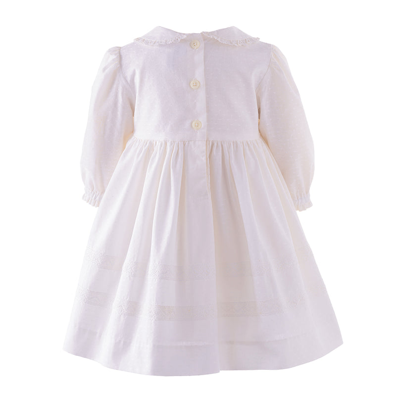 Lace Trim Dress & Bloomers