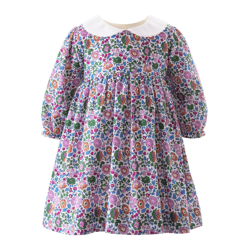 Ditsy Floral Collared Dress & Bloomers