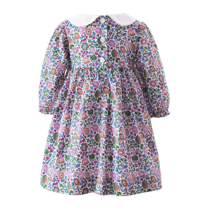 Ditsy Floral Collared Dress & Bloomers