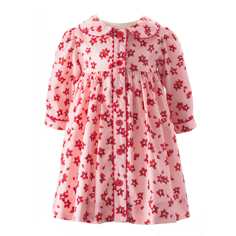 Petal Button-Front Dress & Bloomers
