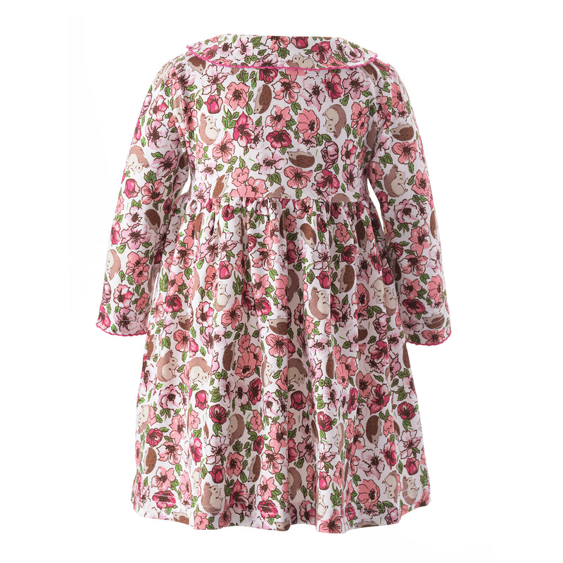 Woodland Floral Jersey Dress