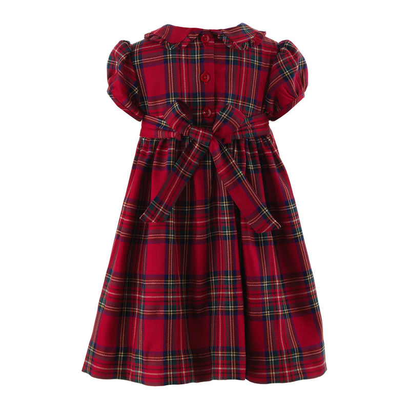 Christmas Tree Smocked Dress & Bloomers