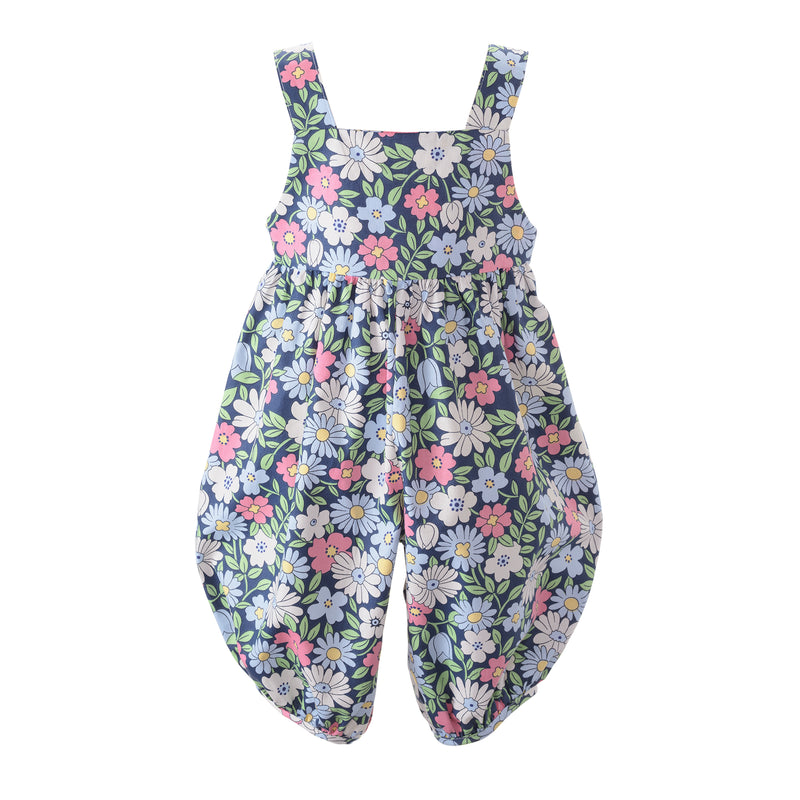 Tulip Floral Dungarees