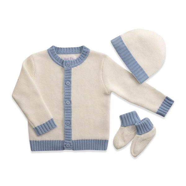 New Baby Blue Knit Giftset