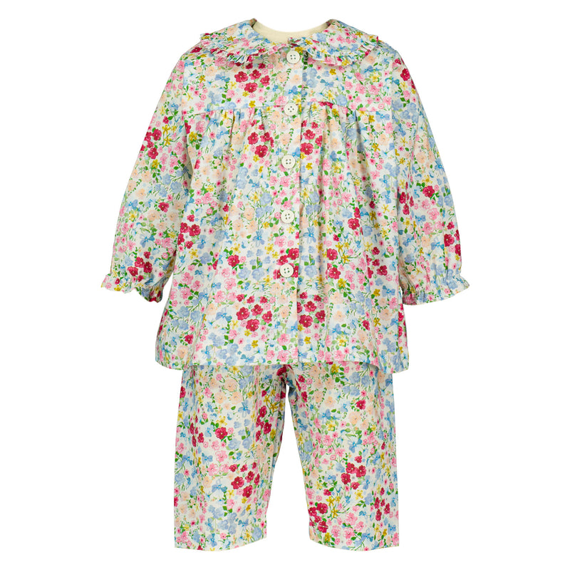 Floral Long Babydoll Pyjamas