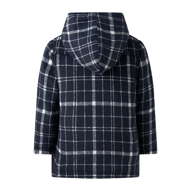 Check Duffle Coat