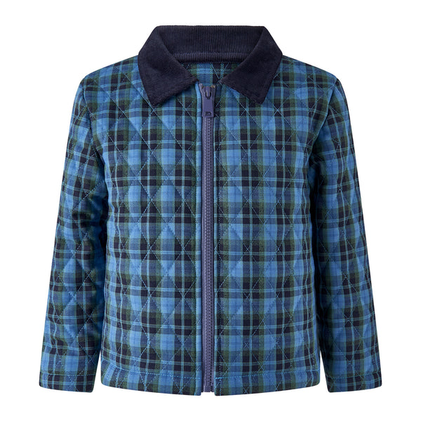 Check Quilted Jacket