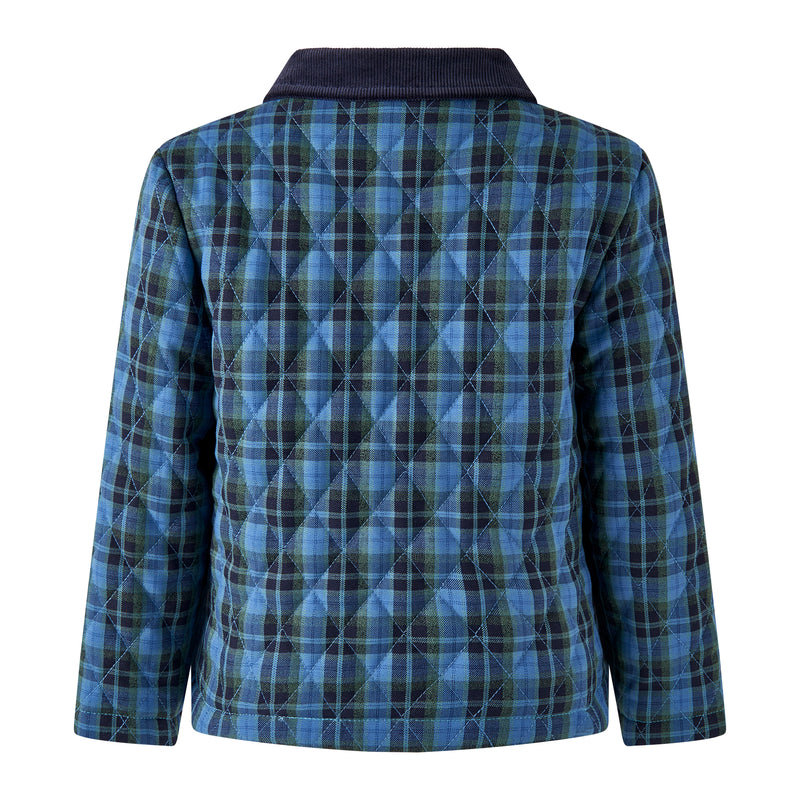 Check Quilted Jacket
