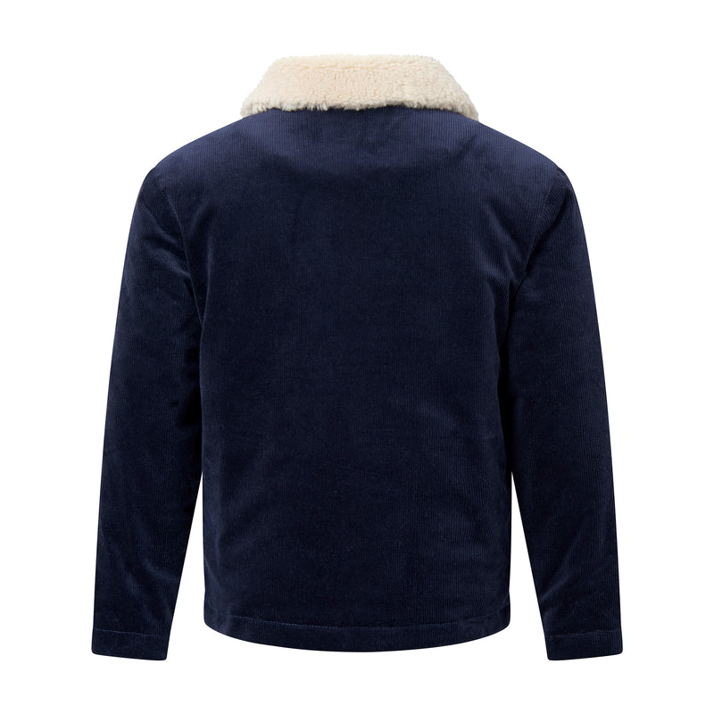 Cord Shearling Jacket