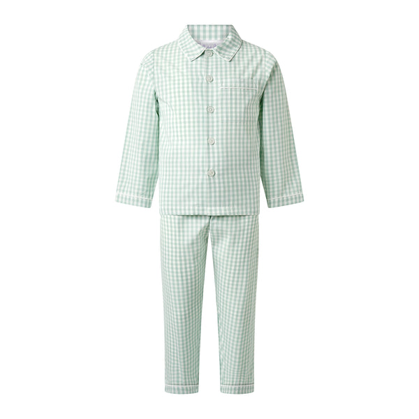 Green Check Long Pyjamas