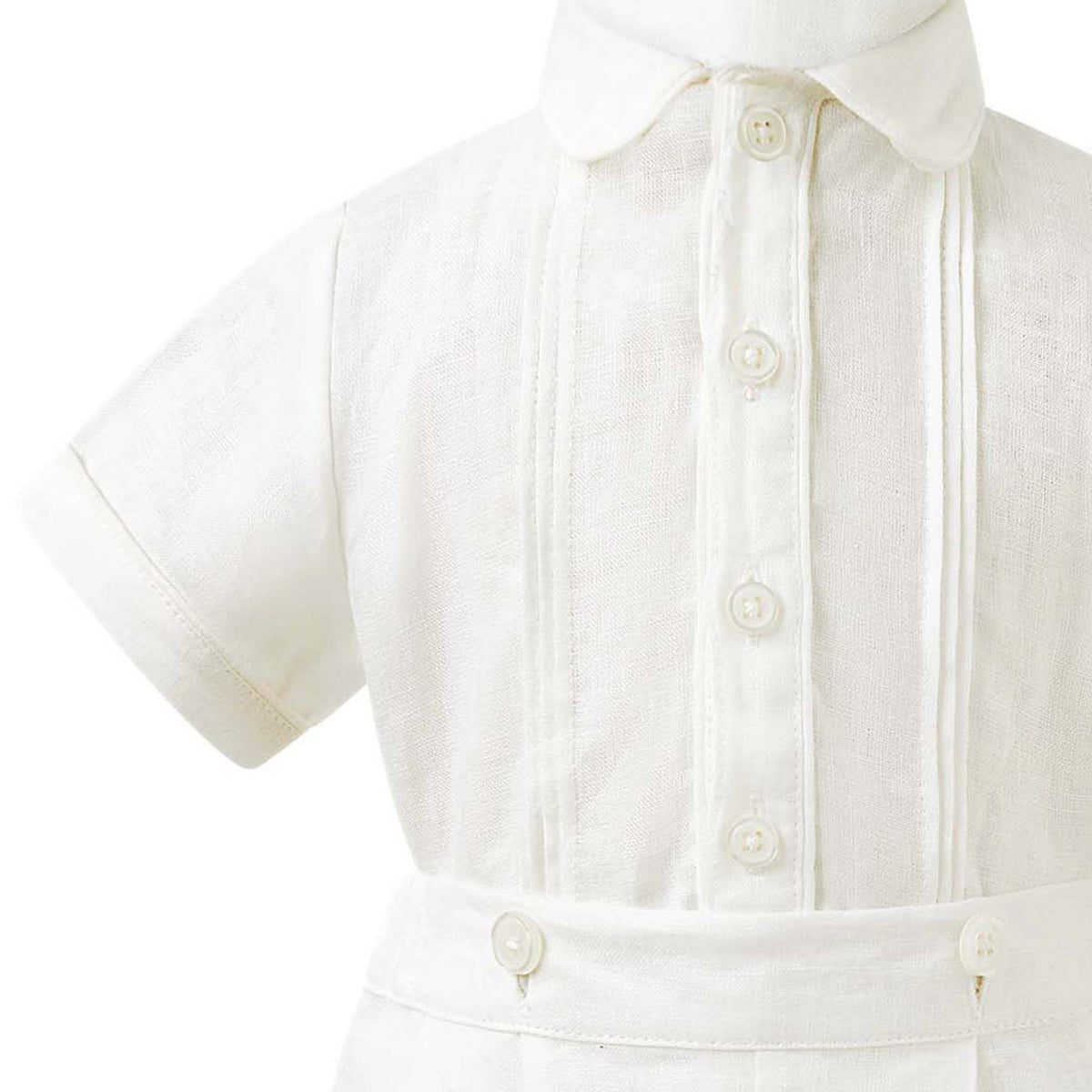 Linen Short and Shirt Set