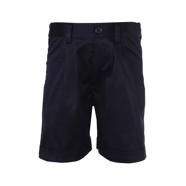 Navy Tailored Shorts