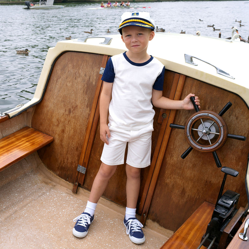 Navy Two Tone T-shirt