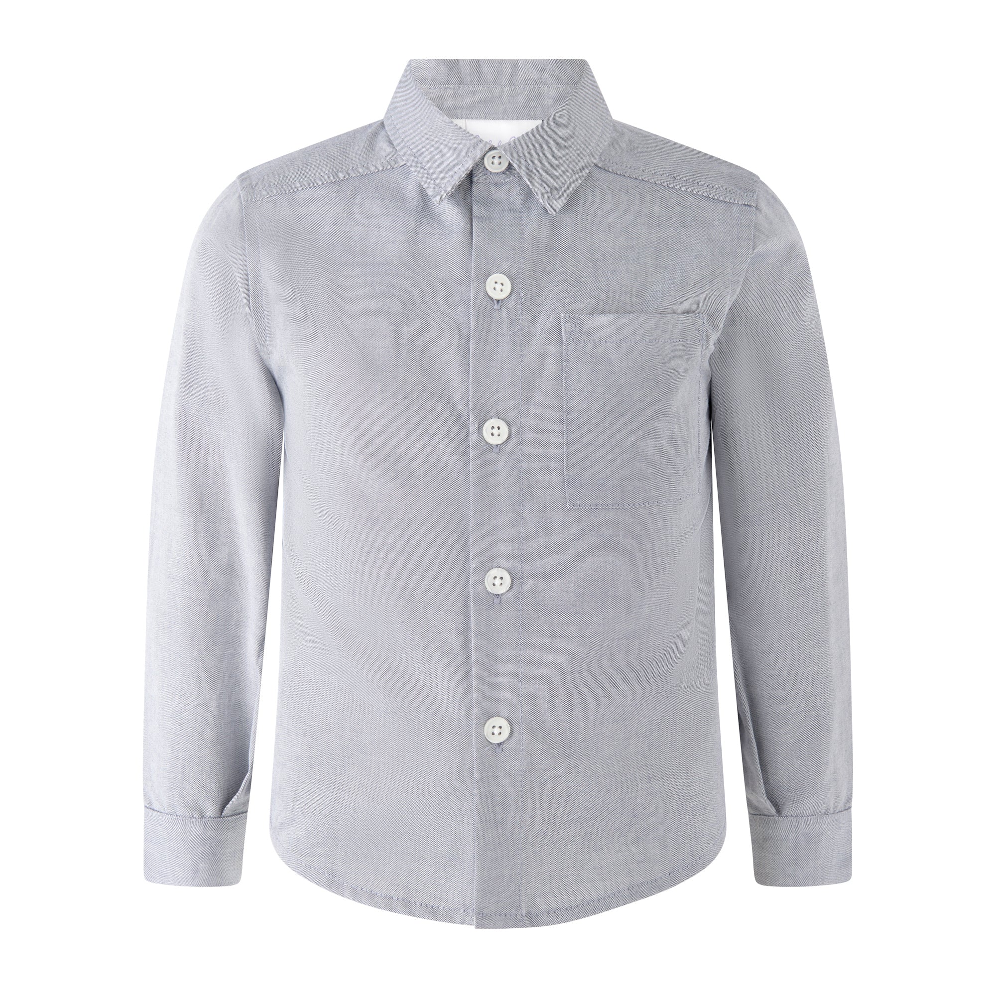Men's James Shirt - Grey Chambray
