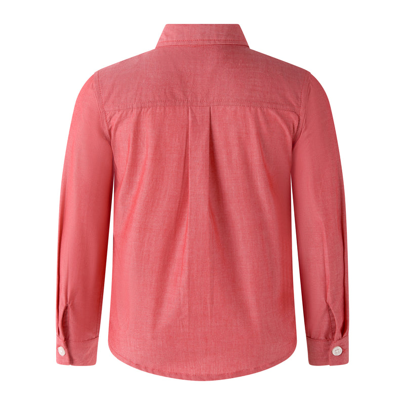 Red Chambray Shirt