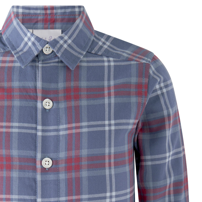 Blue Check Shirt