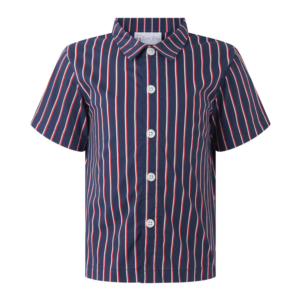 Navy Striped Shirt