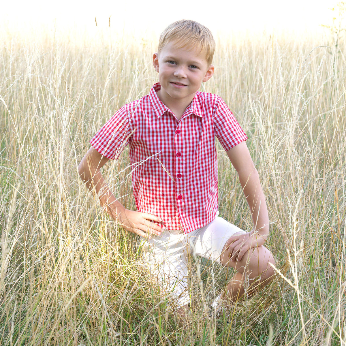 Red Gingham Shirt
