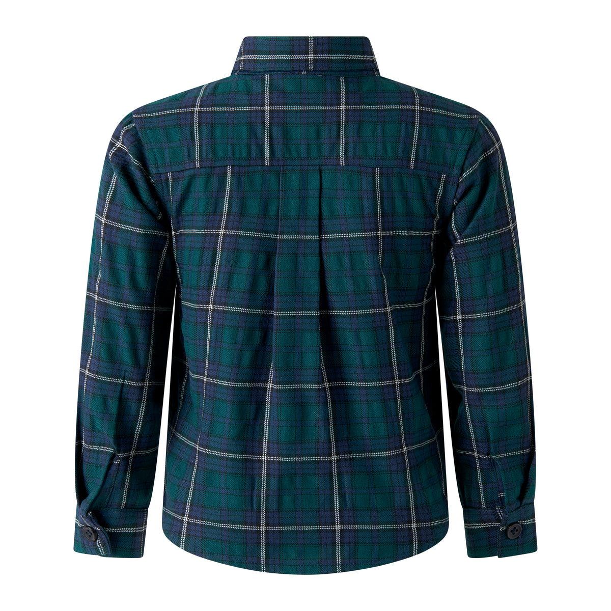 Green Tartan Flannel Shirt