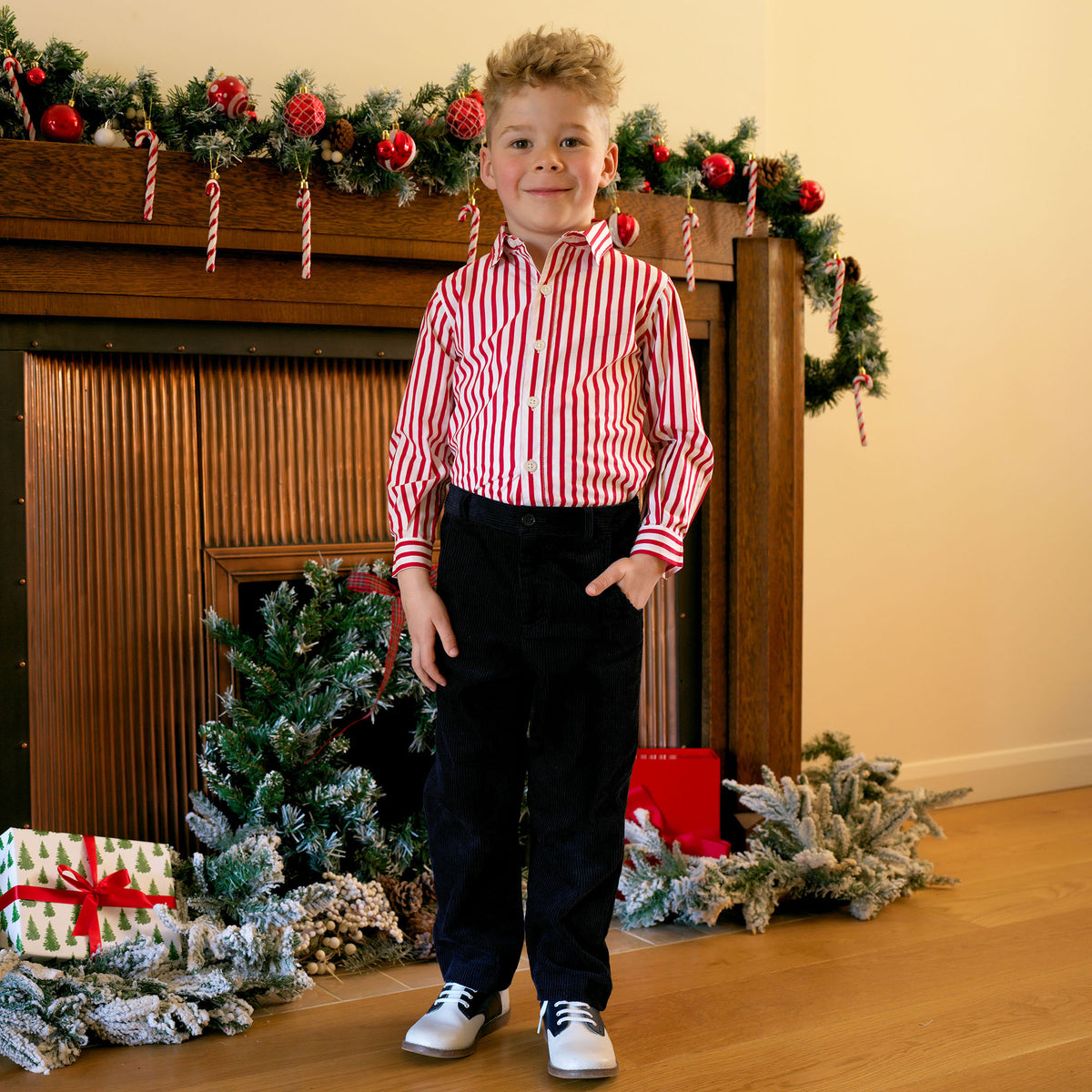 Red Stripe Shirt