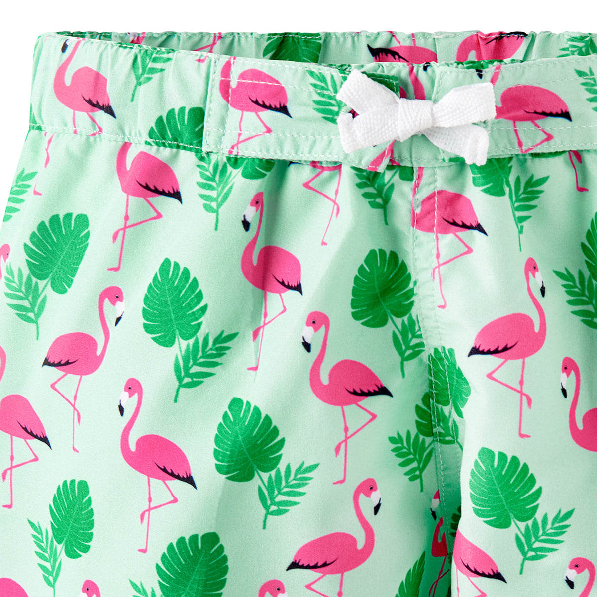 Green Flamingo Swimshorts