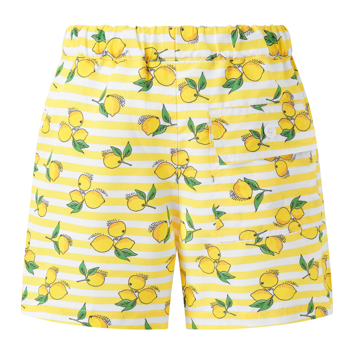 Lemon Stripe Swimshorts