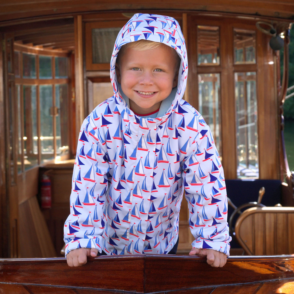 Sailboat Rain Jacket