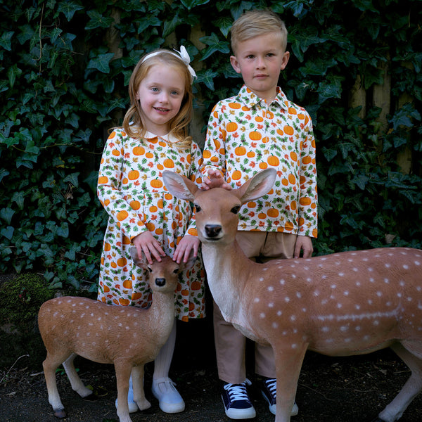 Pumpkin Jersey Dress