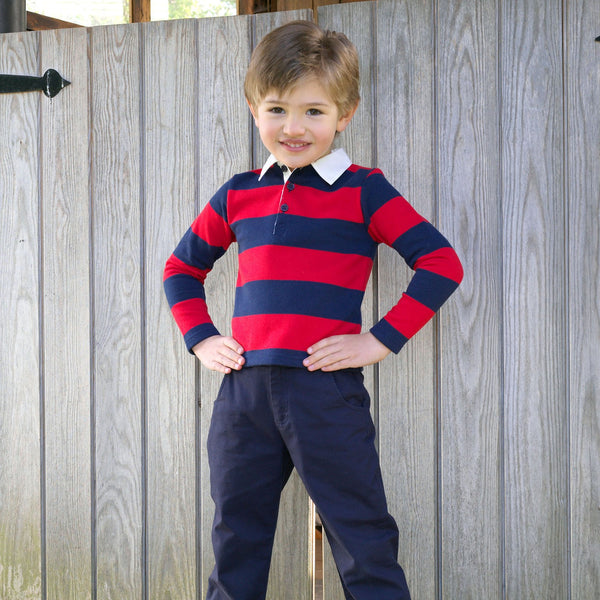 Stripe Rugby Top