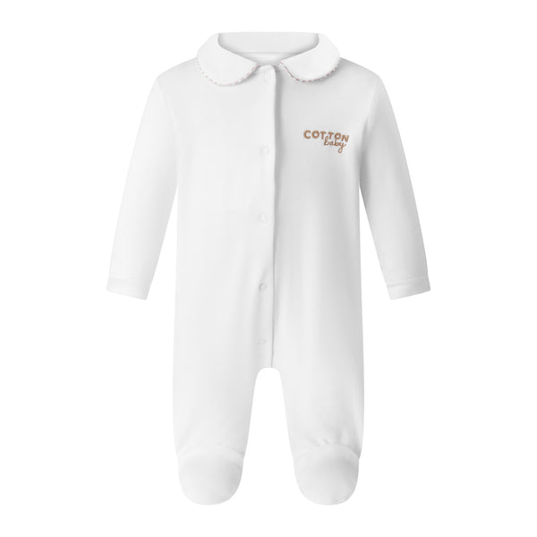 Logo embroidered Babygro