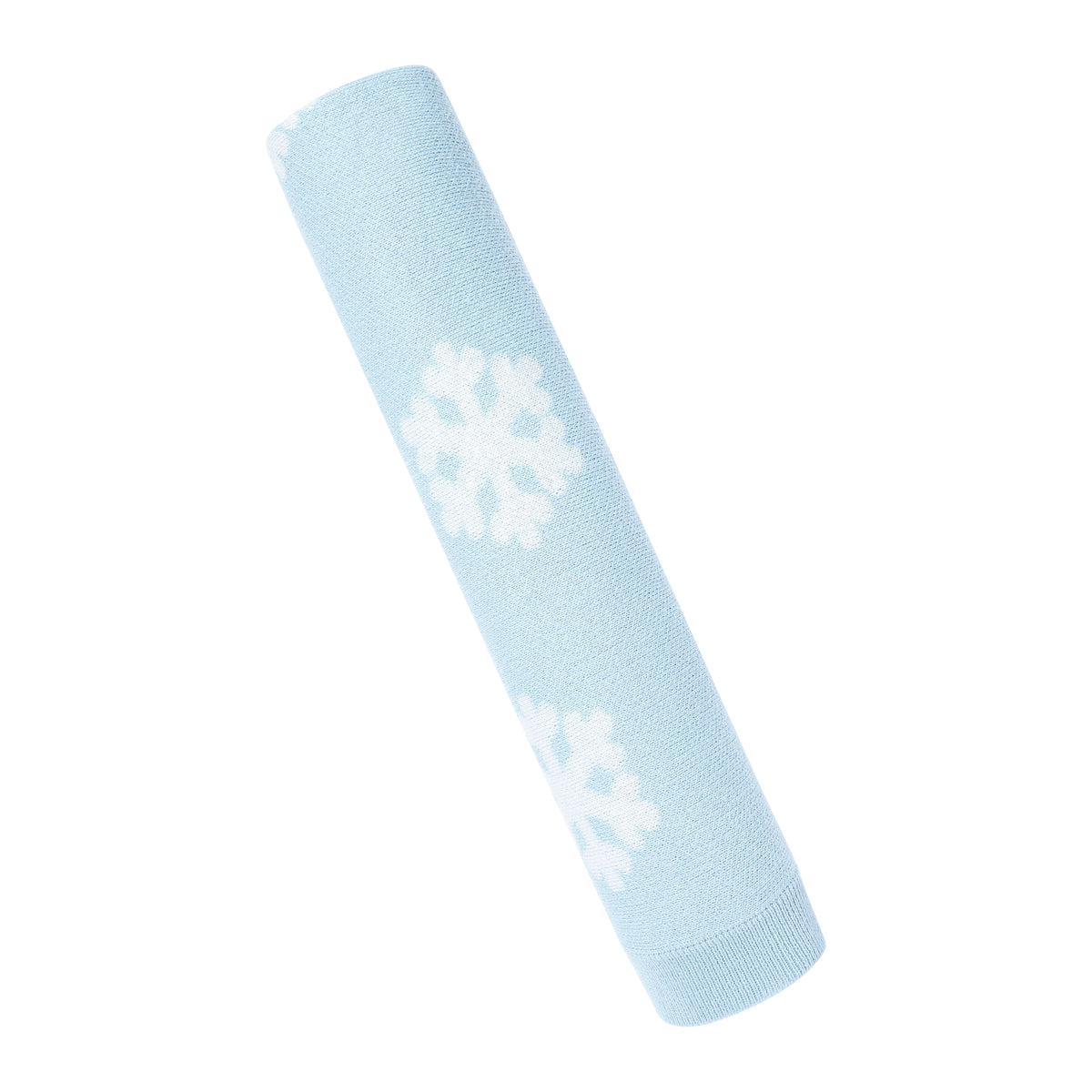 Snowflake Knit Blanket