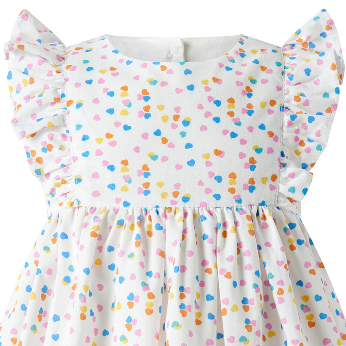 Heart Confetti Sundress & Hat