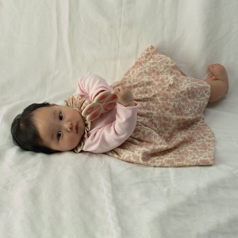 Floral Frill Collar Dress